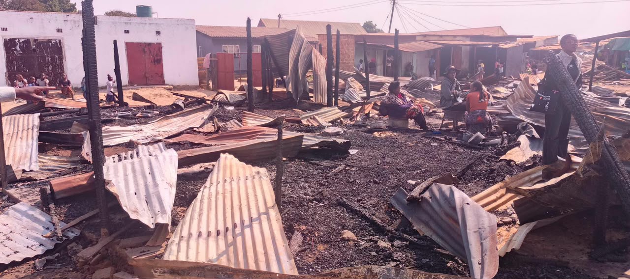 Luato Market Fire Brought Under Control
