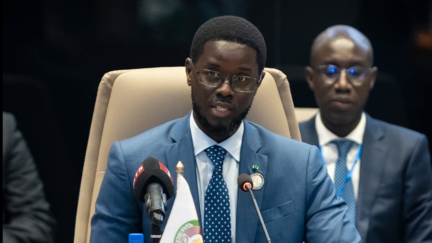Senegal’s President Faye Elected ECOWAS Chairman