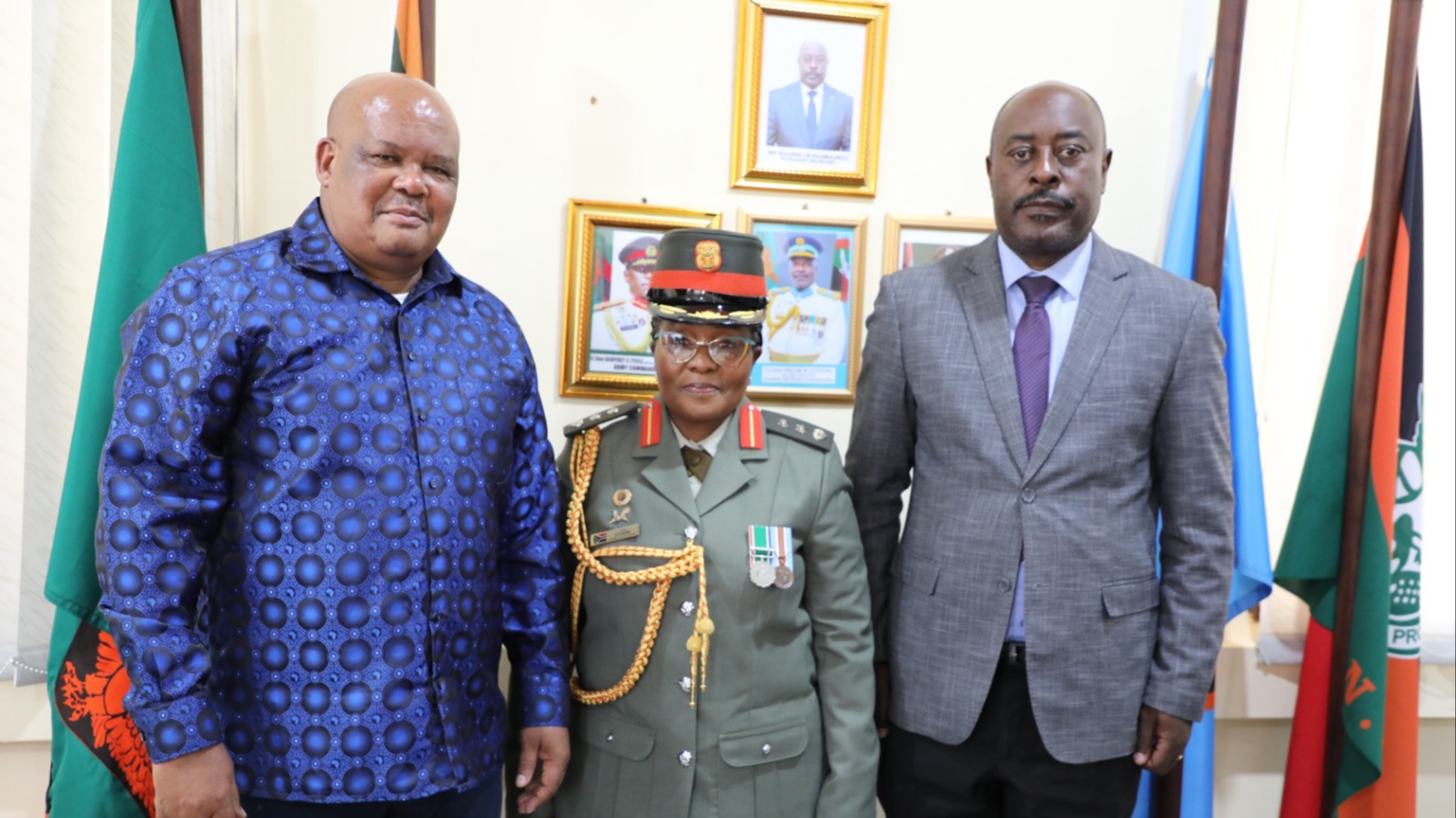 Zambia Accredits South Africa's New Defence Advisor, Proposes Deeper Military Cooperation