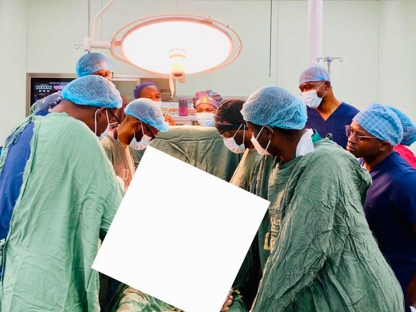 Surgeons at LMUTH Remove 2.1kg Mass in Rare Complex Procedure on Teenage Patient